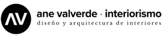 logotipo ane valverde interiorismo